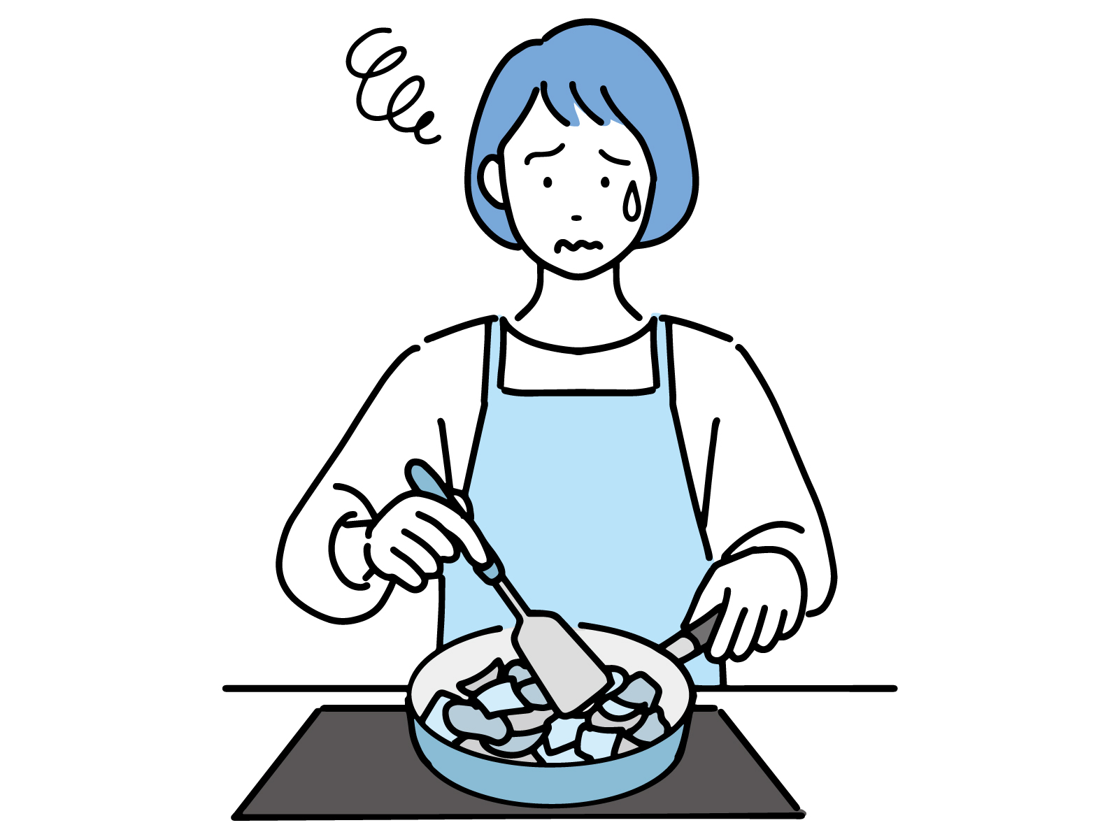 まずい料理イメージ