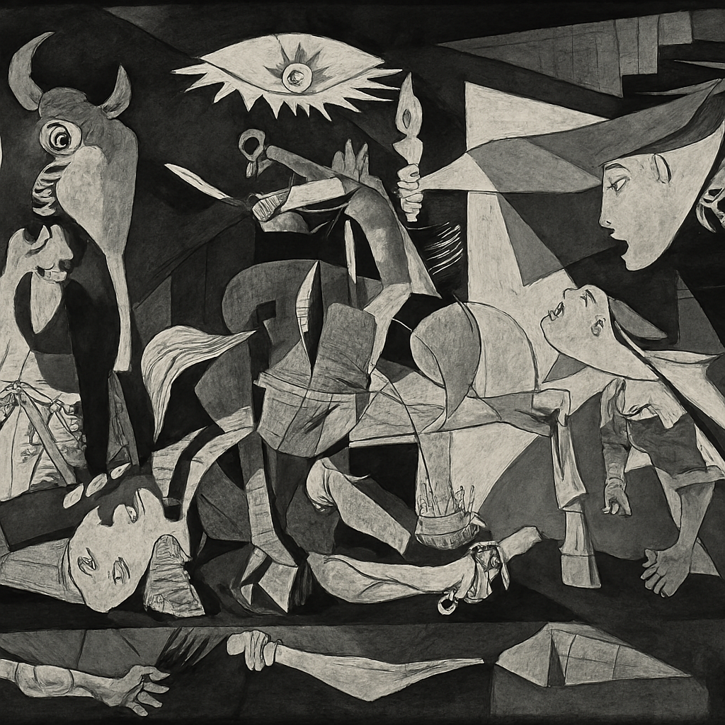 ゲルニカっぽい絵